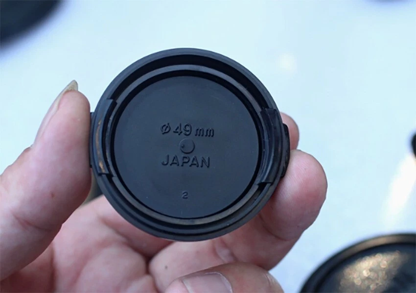 Minolta Classic Snap-On 49mm Front Lens Cap - Image 2 of 2