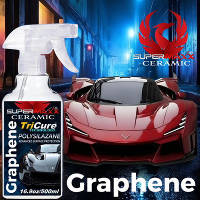 GRAPHENE CERAMIC CAR COATING SPRAY HIGH GLOSS WET LOOK PROTECTION - 16.9oz 'KIT