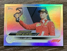 Flagship Rainbow Foil Charles Leclerc #182 Ferrari - 2022 Topps Formula 1 F1  NM