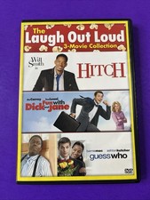 The Laugh Out Loud 3-Movie Collection DVD Hitch Guess Who Fun w/ Dick Jane
