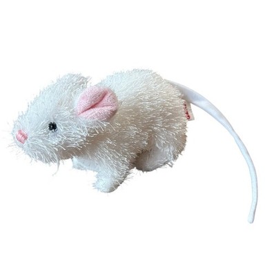 Ganz Webkinz Lil'Kinz White Mouse HS207 Plush Toy Stuffed Animal No Code