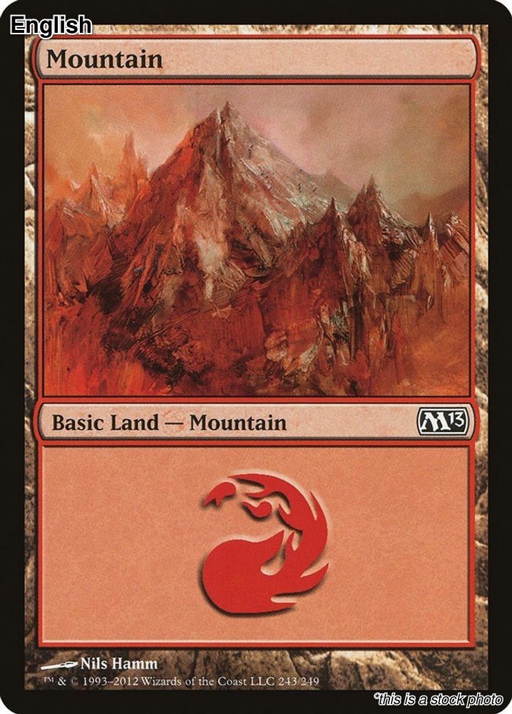 MTG Mountain [M13 - 243] MP