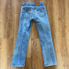 VTG USA Made Polo Ralph Lauren 90s Boys Light Wash Straight Leg Jeans Size 12R