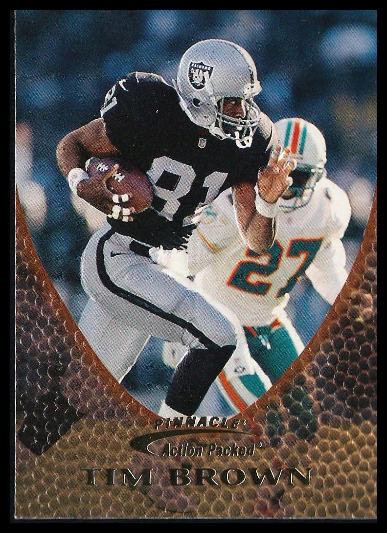 Tim Brown 1997 Action Packed Card!!