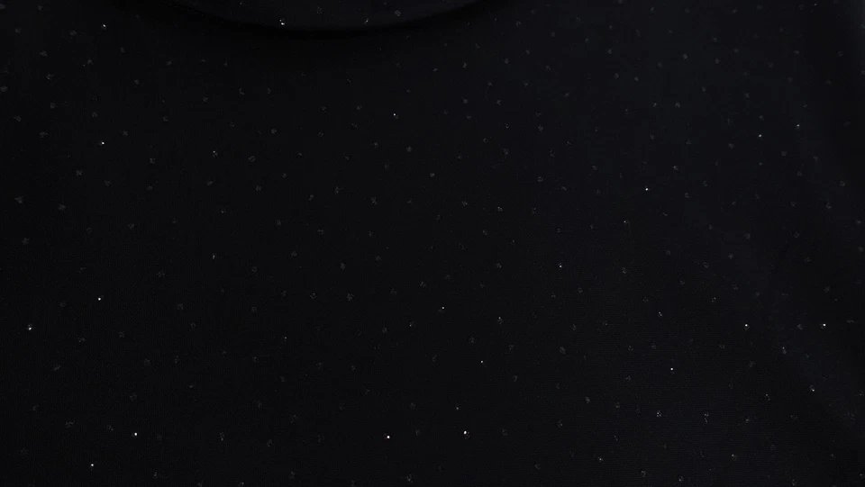 XSCAPE Top Mujer Pequeño Fuera del Hombro Drapeado Brillo Cuentas Estrás Elegante Foto 3 de 4