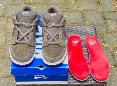 Nike Dunk Pro Sb Low Ironstone/Barn Red- 2011 Relese; Size: 11 (304292-063)