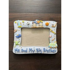 Me and My Big Brother Resin Photo Frame 4x6 Boys Kids
