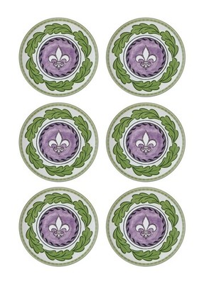 Provence Collection Beilagenteller, 6er Set
