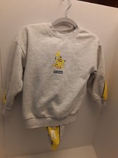 Pokemon 2 Piece Set For Boys Size 7. Lightweight Sweat Shirt And Pants By H.M.