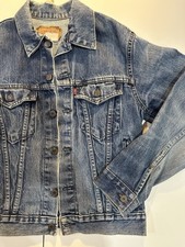 Vintage Levi Strauss Denim Trucker Jacket. Youth Size 20