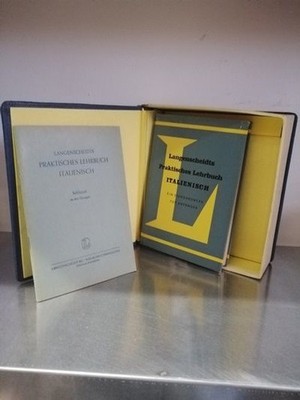 Langenscheidts Praktisches Lehrbuch Italienisch + 6 Schallplatten Gabetti, Dr. L