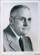 1945 Albert Simms President Rockford Consolidated Newspapers Vintage Photo 5X7