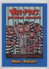 2018 Topps Wacky Packages Go to the Movies Comedy Film Stickers Blue #3 2u6