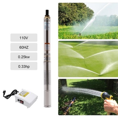 0.33HP Deep Well Pump Submersible Pump Deep Well Pump Farm Irrigation 3420RPM