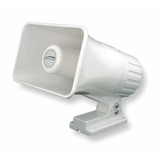 Speco Technologies PA Horn, Weatherproof, White, 15 W SPC12RP Speco Technologies