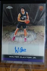 2025-26 Topps Chrome - Autograph Issue Rookies Walter Clayton Jr. #TAUR2-WCJ