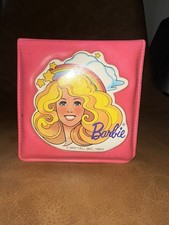 Portafoglio/specchio compatto Barbie glamour rosa vintage 1983 epoca superstar