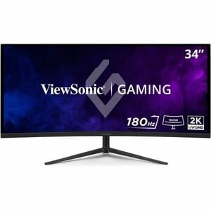 Viewsonic VX3418C-2K 34'' Class Uwqhd Curved Screen Gaming LED Monitor 21:9 Schwarz