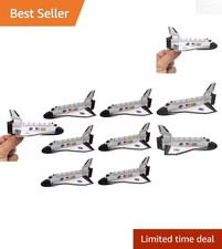 Aerodynamic 5-Inch Foam Space Shuttle Gliders   Pack of 6 for Kids