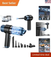 15000PA High Power Cordless Handheld Vacuum - Efficient Cleaning on All Surfaces