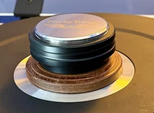 PanzerWood Record Weight Puck Clamp Plattengewicht 290g for Turntable Mint