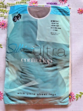 New Silkies Ultra Control Top Taupe Pantyhose Size Medium Ultra Sheer Legs