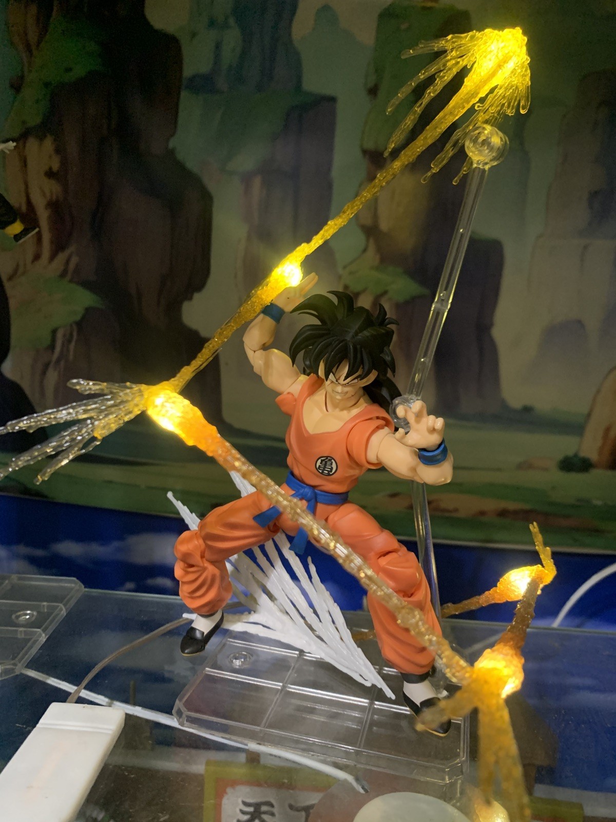 Figuarts Yamcha DRAGONBALL Z with JR studios head sculpt READ DESCRIPTION 