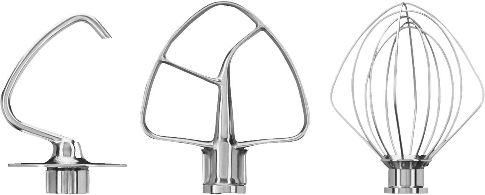 Kitchenaid 5KSM5TH3PSS Edelstahlrührer 3er Set - Bild 9