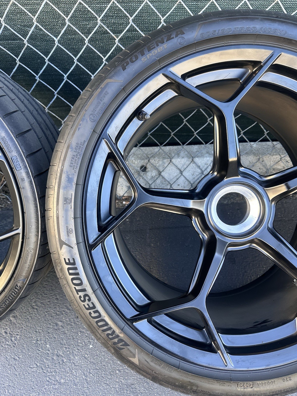 20" LAMBORGHINI HURACAN PERFORMANTE / EVO TECNICA STO RIMS (OEM) CENTER LOCK