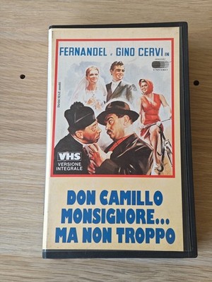 DON CAMILLO MONSIGNONE... ABER NICHT ZU VIEL - VHS EDITION CENTER TV
