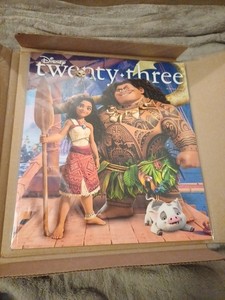NEW D23 Disney Twenty-Three Magazine Winter 2024 Moana 2 & Mufasa The Lion King