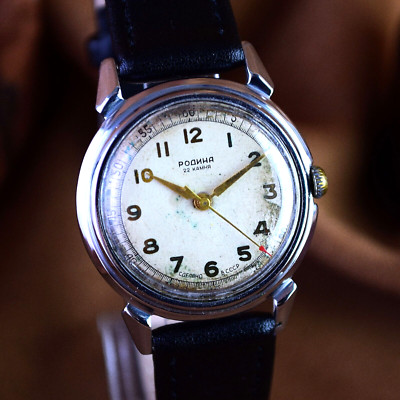 Soviet Watch Poljot Automatic Rodina 1MChZ Kirovskie 22 Jewels Serviced