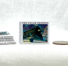 THE POLAR EXPRESS 1:12 Scale Miniature Readable Illustrated Book
