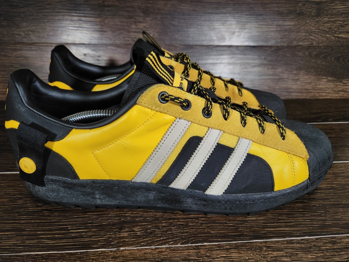 Men Sz 12 Adidas Superstar Winterized Core Black Aluminium  display picture 3
