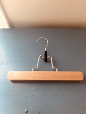 Hangers-10 Pack Natural Wooden-Non Slip Hangers