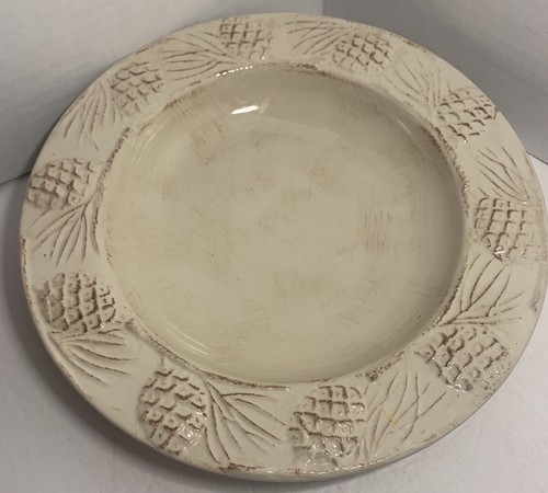 Sale Target Home Holiday Pinecone Large Serving Bowl 12 Inch Wide - Picture 6 of 17