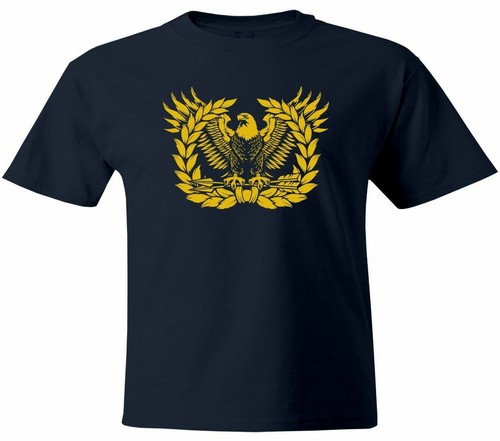 Mens Unisex Tee T-Shirt Crew Neck Gift Eagle Rising Shirt Printed Eagle Army - Picture 4 of 6