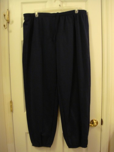 Pantalone felpa uomo Mission Ridge blu navy elastico in vita taglia 2XL nuovo con etichette - Foto 4 di 4