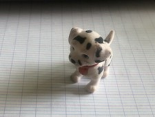 FIGURINE CHIEN DALMATIEN FEUTRINE PUPPY DOG