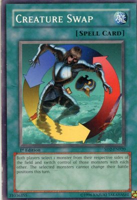 Yu-Gi-Oh-Karte - Creature Swap