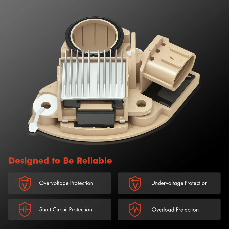 Alternator Voltage Regulator for Mazda CX-5 3 6 5 MX-5 Miata CX-3 MPV A866X50572 - Image 4 of 4