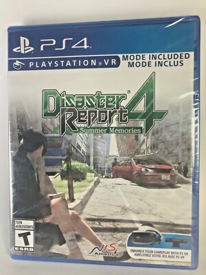 Disaster Report 4: Summer Memories - PlayStation 4  FAST, FREE SHIPPING!