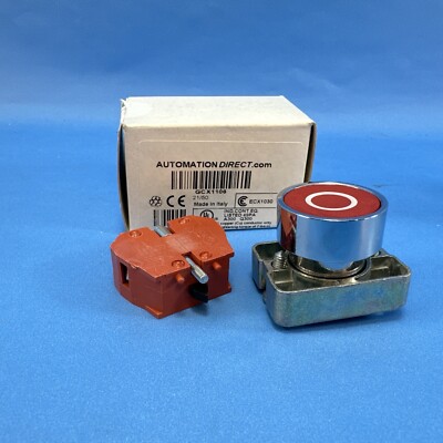 Automation Direct GCX1106 Red Stop Push Button with N.C. Contact - NEW (D1)