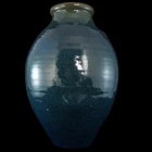Very Large Rookwood Potter’s Wheel Blue Green Studio Vase 1915