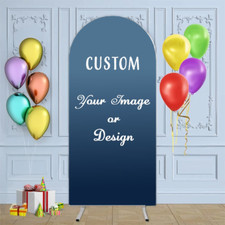 ARCH Fabric BACKDROP ,CUSTOMIZE YOUR COLOR DESIGN Wedding,Baby, BIRTHDAYS