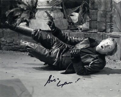 Doctor Who TV sci-fi series scene 8x10 photo signed by William Gaunt 