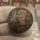 Spain Spain 8 Maravedís José Napoleon 1823? Segovia Km 450