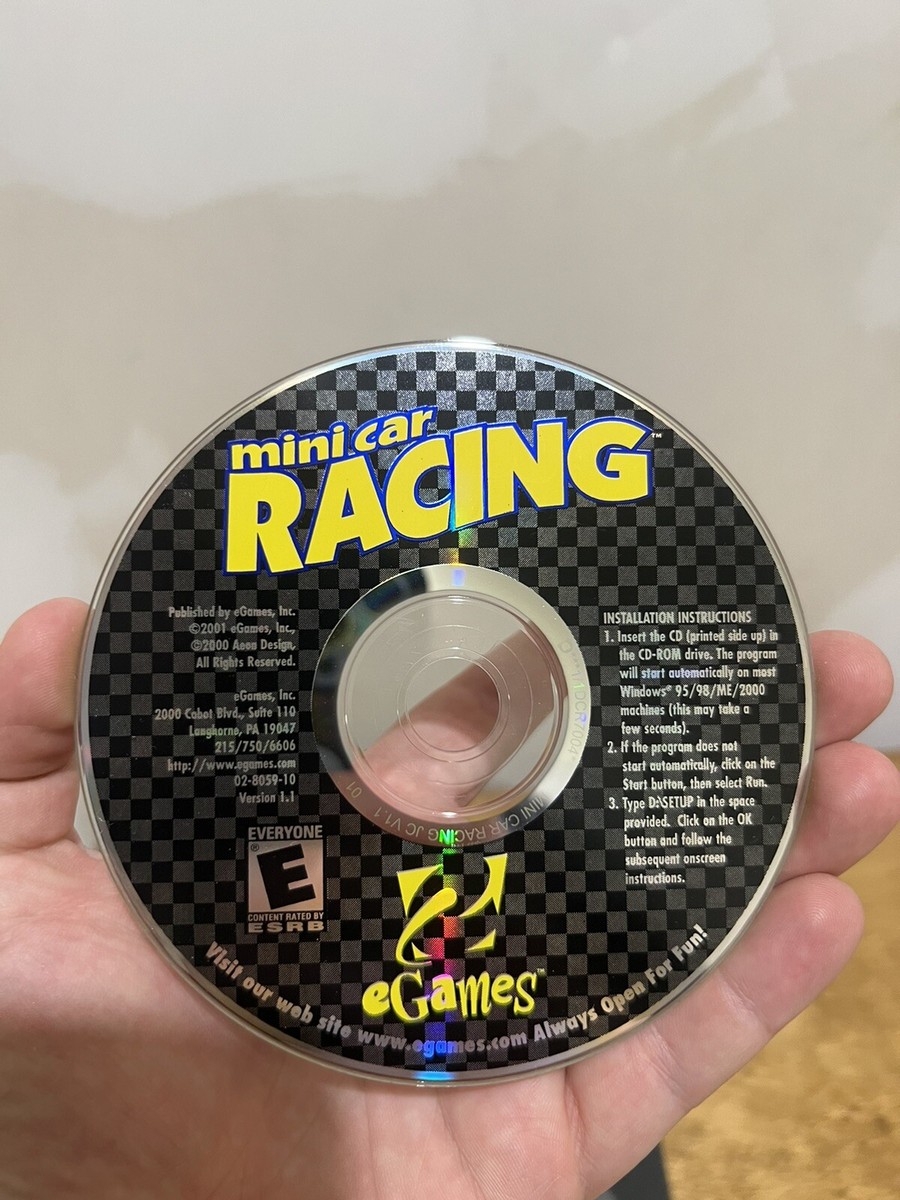 ４×４EVO PCパソコンソフト ジャンク　win95、2000時代レースゲーム Mini Car Racing (PC, 2000) Game Disc Only Windows 95 98 2000