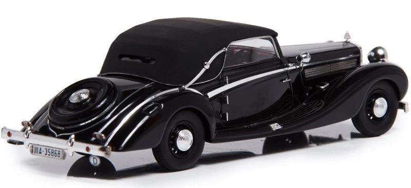 MAYBACH SW38 Cabriolet A by Spohn - 1938 - black - ESVAL 1:43 - Immagine 3 di 4