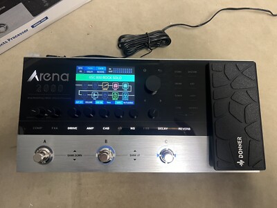 Donner Arena 2000 Guitar Multi-Effects Looper Pedal with 278